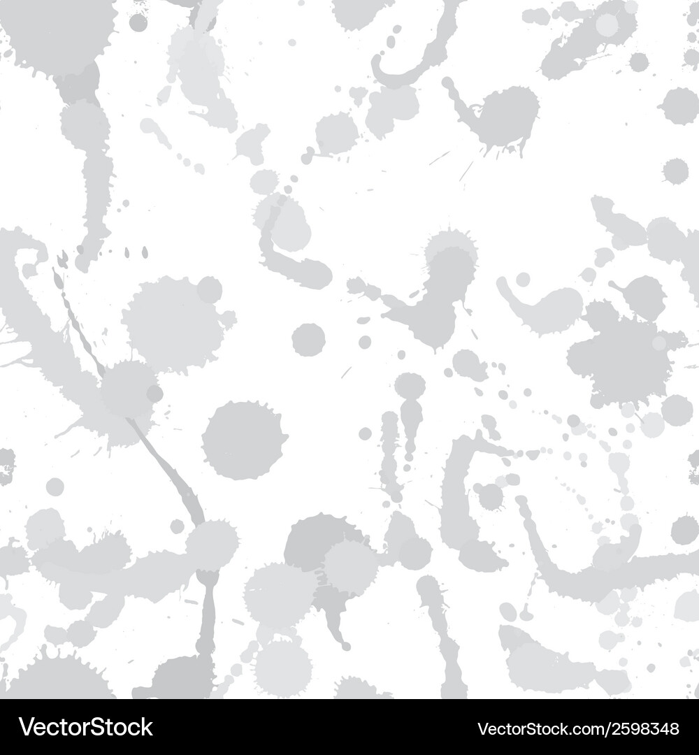Seamless pattern with blots plus eps10 Vector Image
