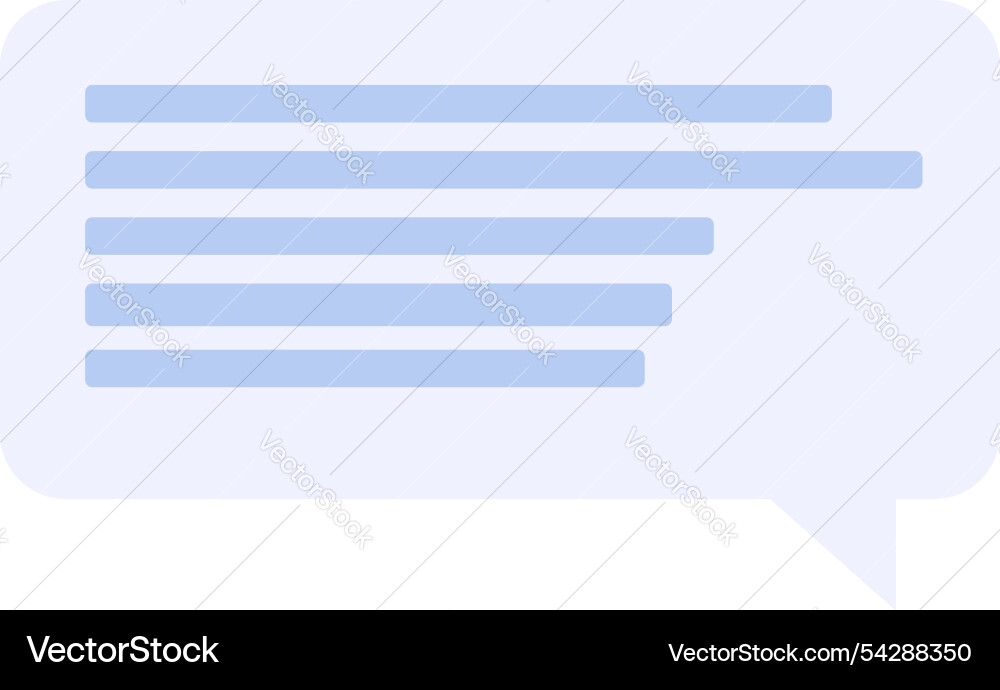 Cloud with a text message from messenger icon Cloud with a text message from messenger icon vector image