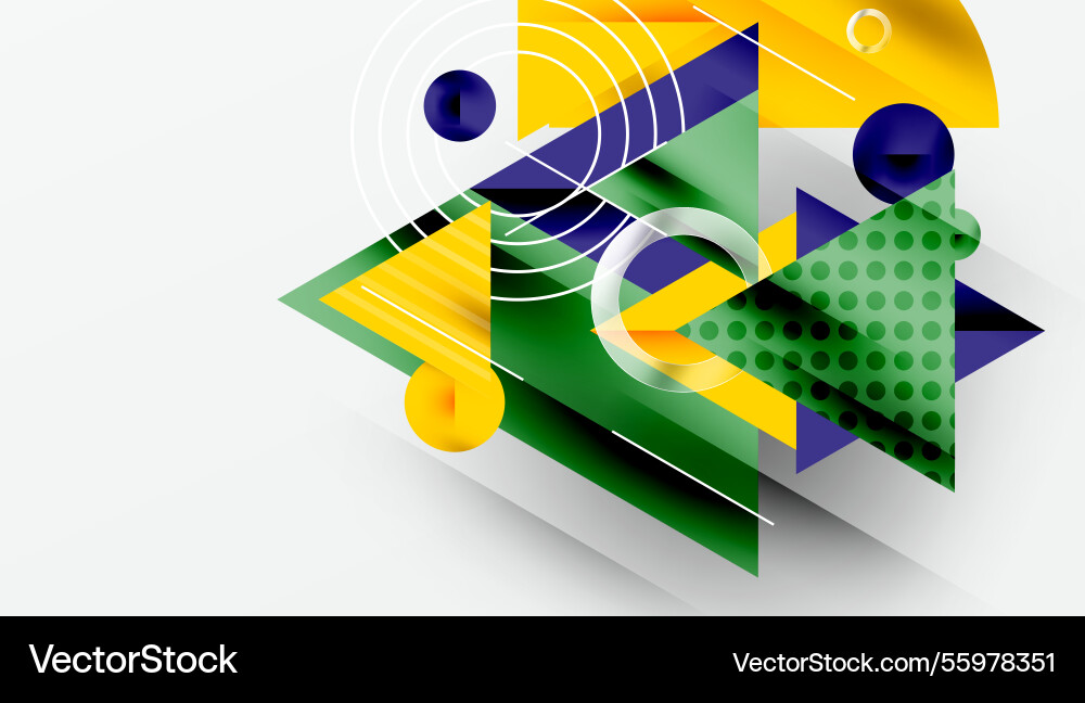 Sleek abstract background - layered triangles Sleek abstract background - layered triangles vector image