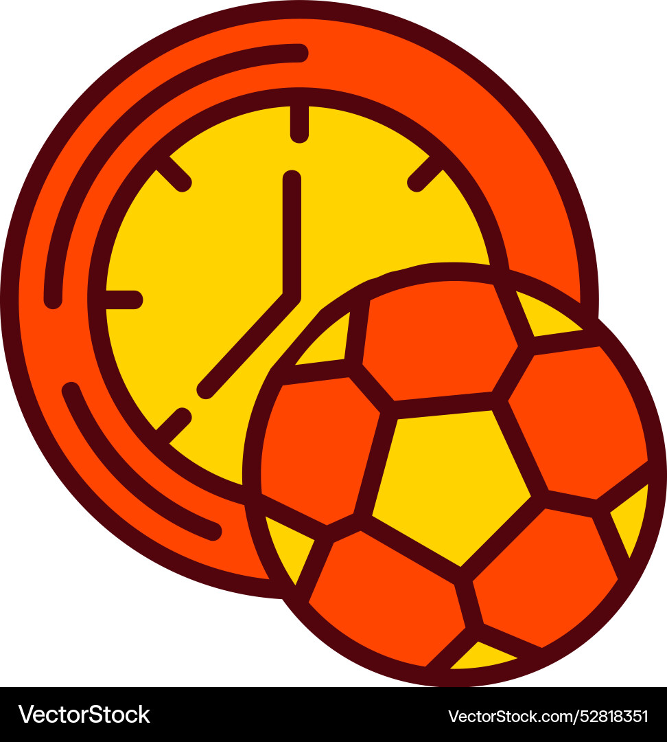 Timer icon design vector image