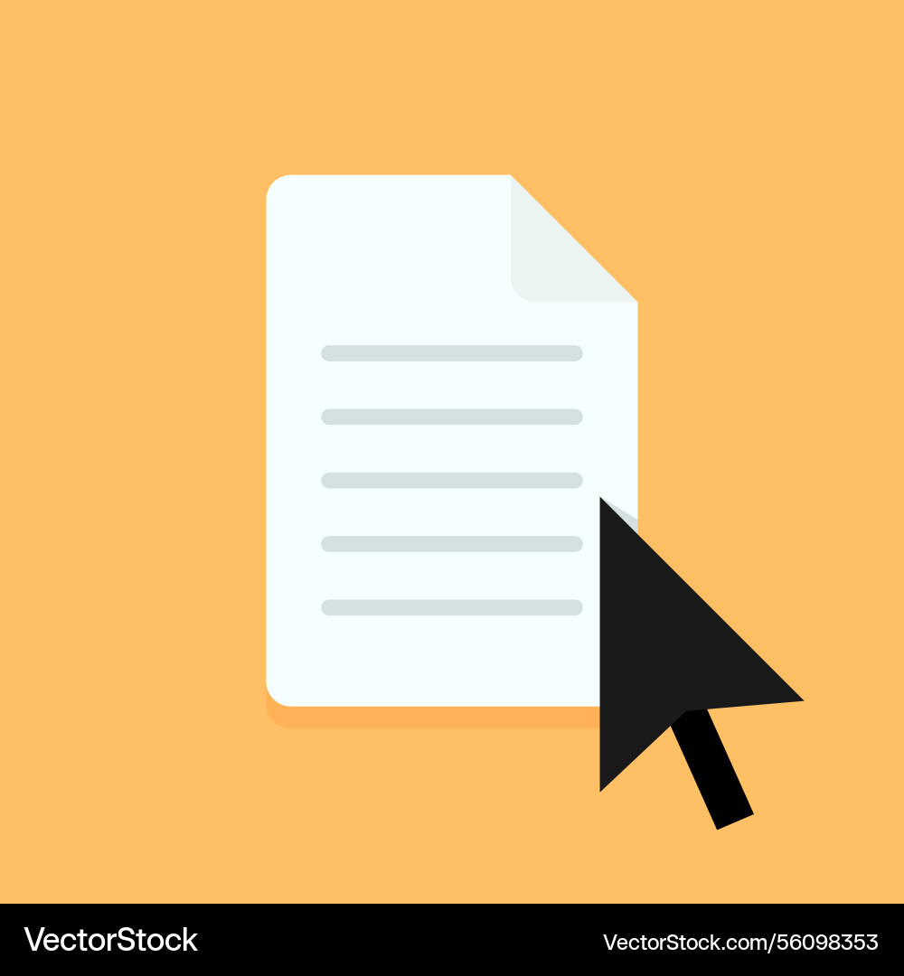 Document interaction icon Document interaction icon vector image