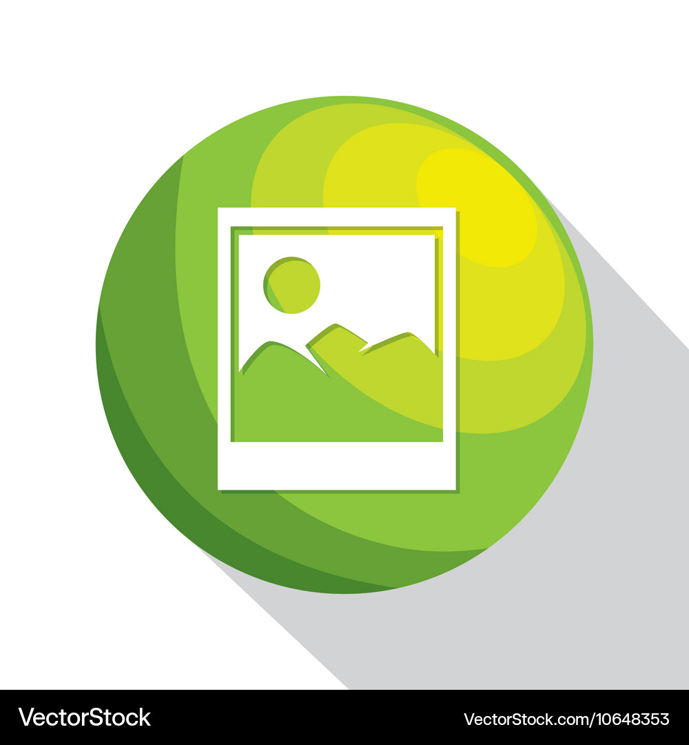Icon image upload process design isolated Vector Image