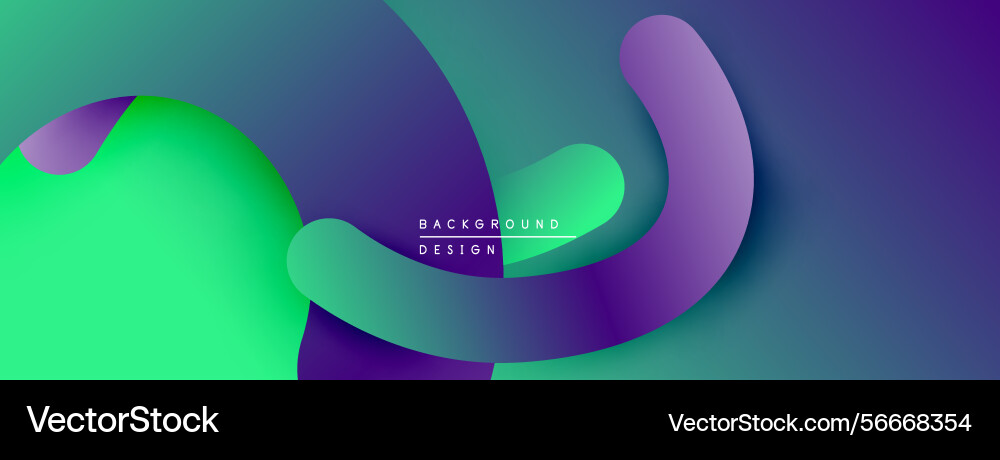 Abstract gradients create flowing shapes vivid Abstract gradients create flowing shapes vivid vector image