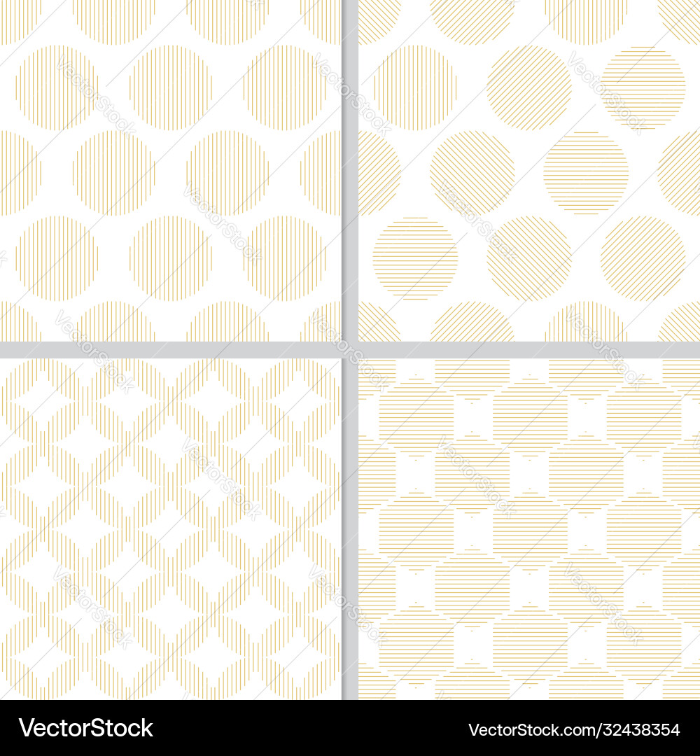 Minimal golden geometry line seamless pattern Minimal golden geometry line seamless pattern vector image