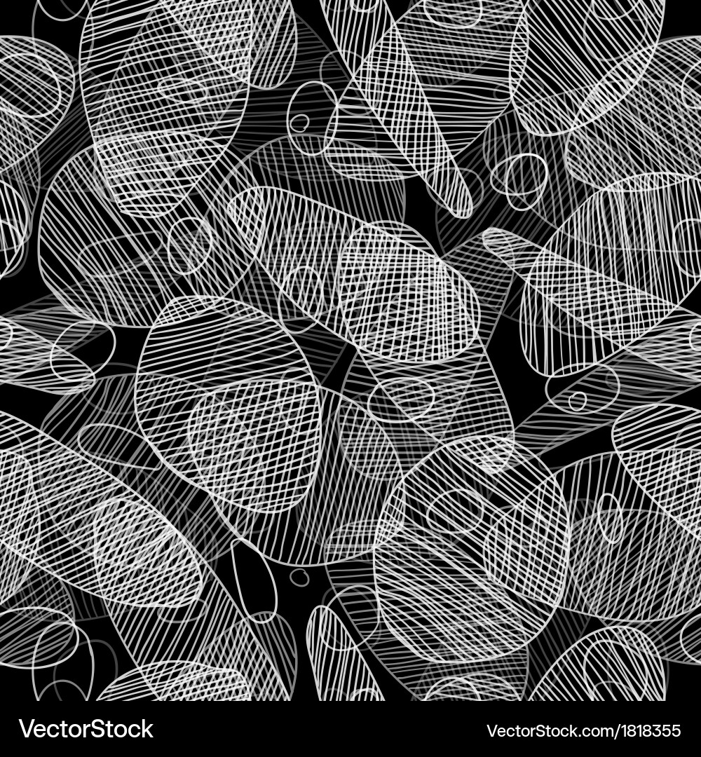 Abstract seamless background with circle vector image