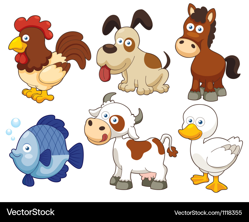 Animals Royalty Free Vector Image - VectorStock