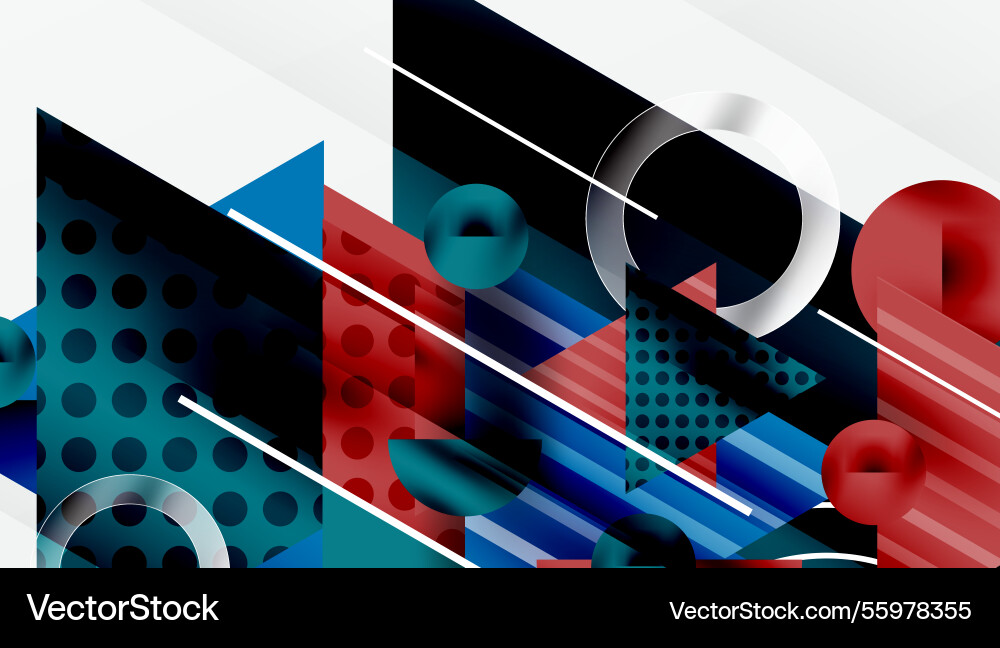 Modern abstract design with overlapping Modern abstract design with overlapping vector image