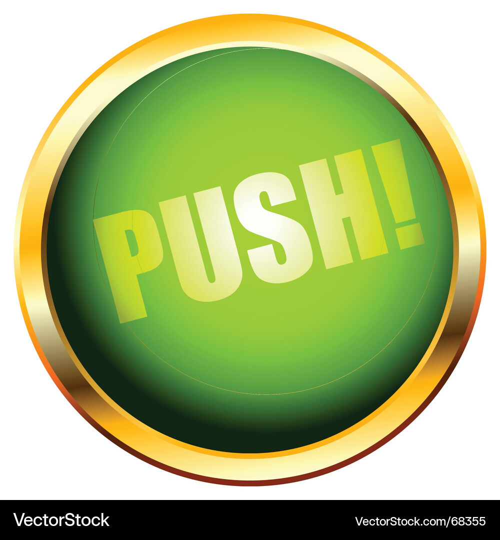 Modern Button Icon Set Vector Image
