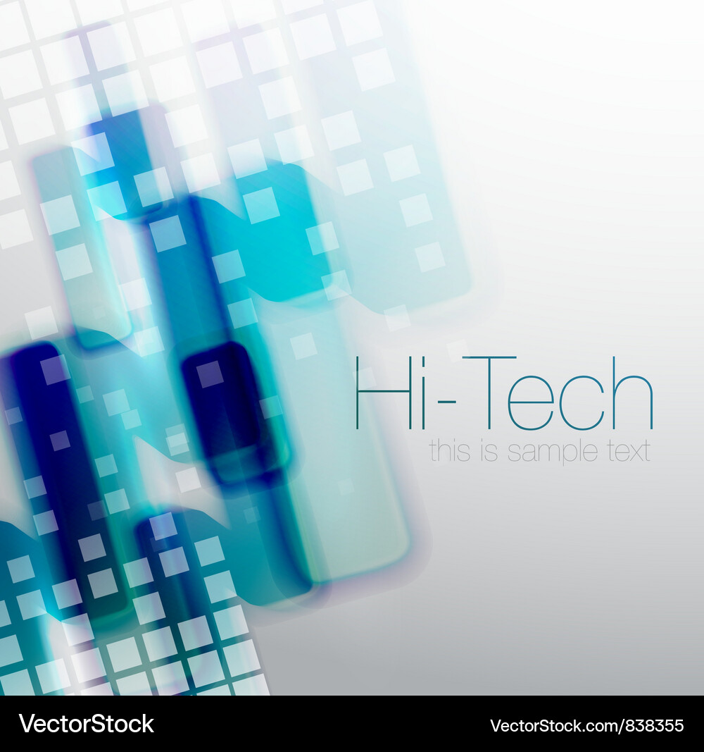 Modern Tech Background Vector Image