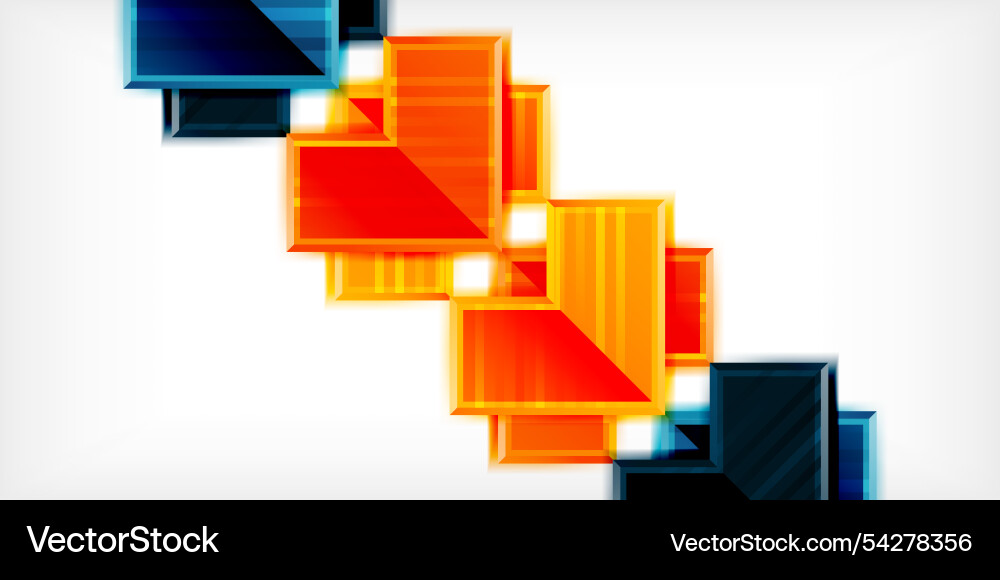 Arrow symbols created with 3d effects and line vector image