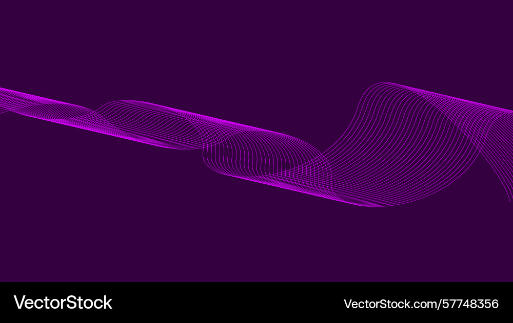 Blend wave background purple abstract design Vector Image