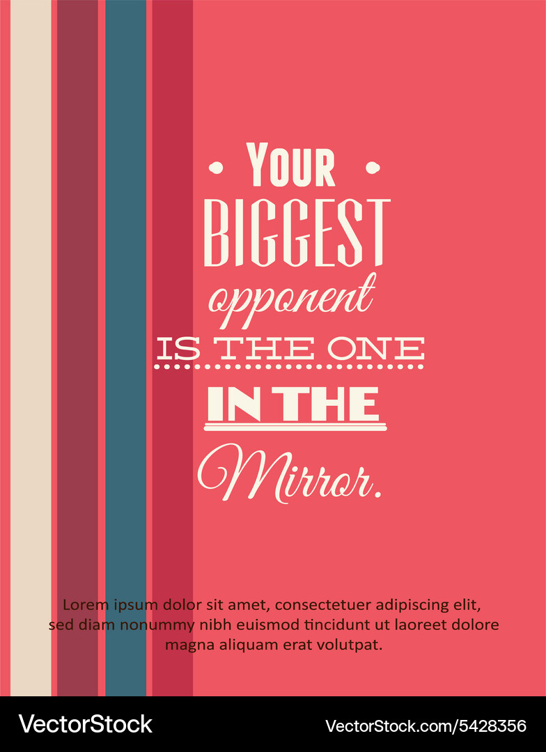 Mirror text Vector Image