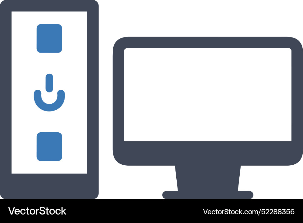 Technology and computer icon symbol image Technology and computer icon symbol image Vector Image