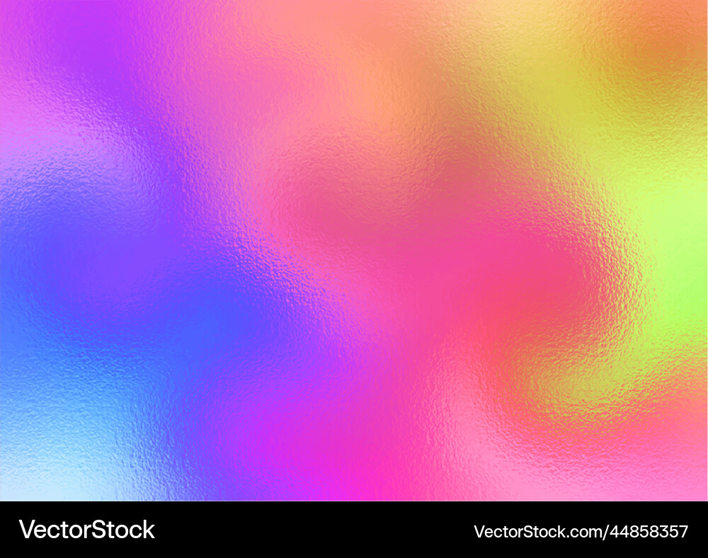Abstract background with a gradient iridescent vector image