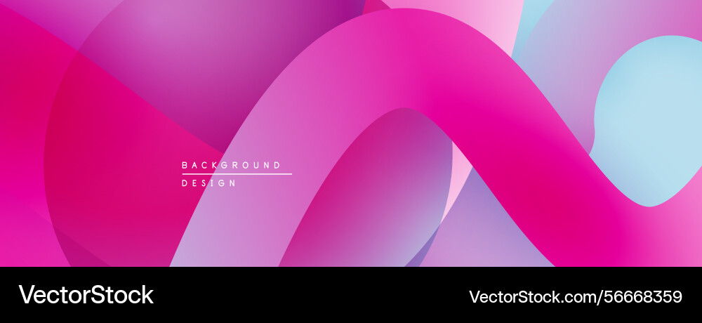 Abstract background features flowing shapes Abstract background features flowing shapes vector image