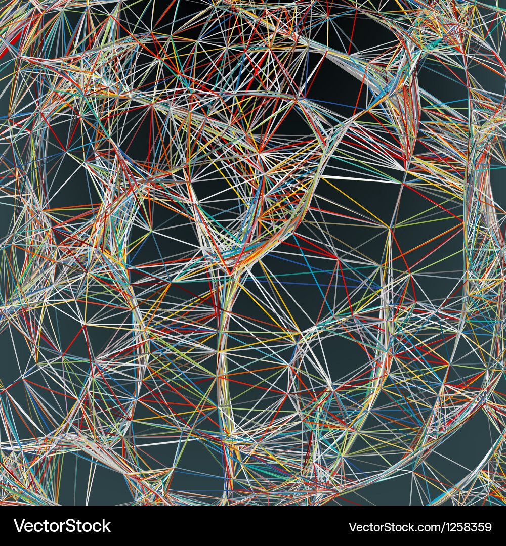 Dynamic Line Pattern Background vector image