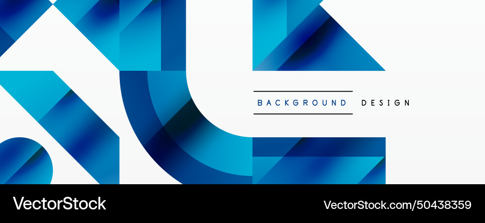 Geometric background with squares triangles Geometric background with squares triangles vector image