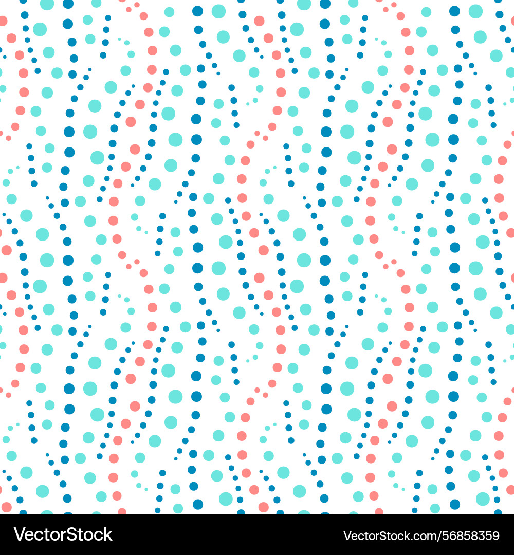 Seamless pattern with a simple abstract drawing Vector Image