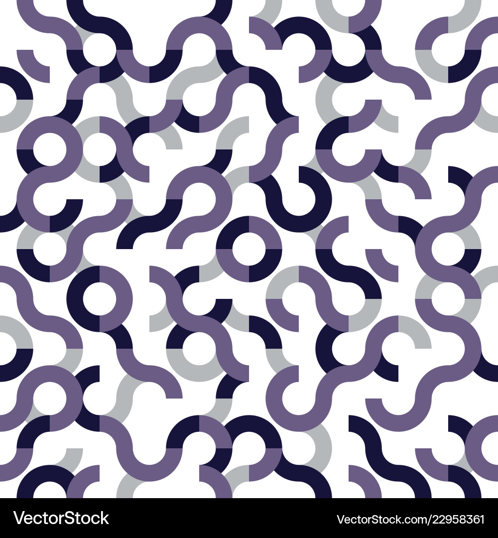 Abstract seamless pattern design with tiled Vector Image