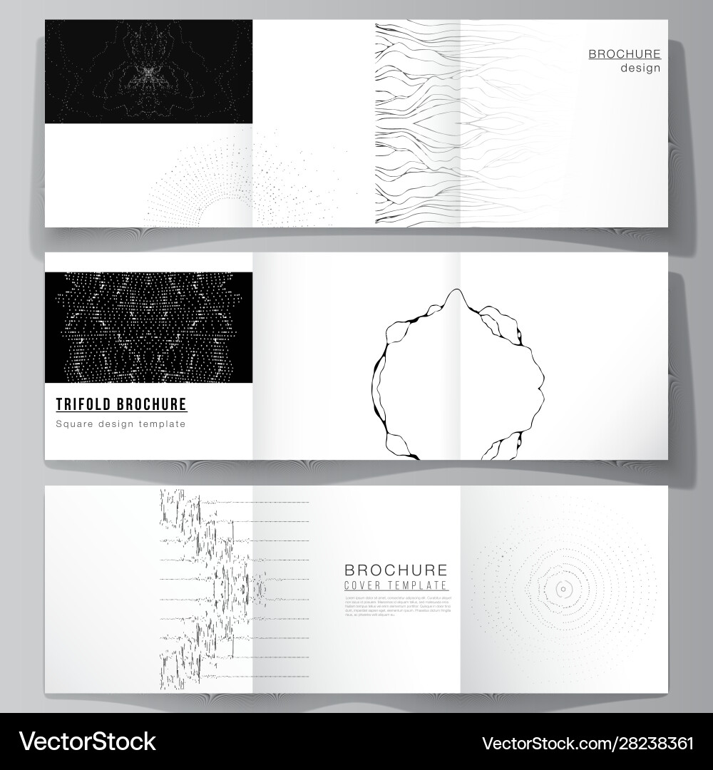 Minimal editable layout square format Minimal editable layout square format vector image
