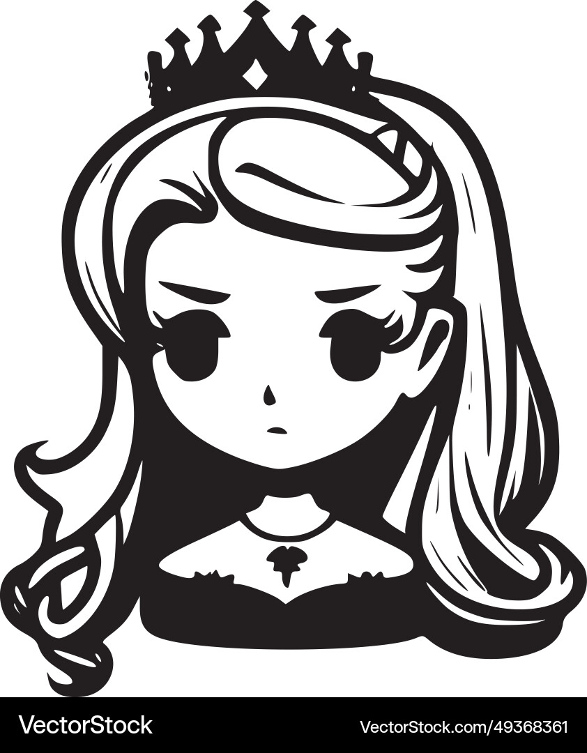 Prinzessin - hochwertiges Logo ideal für T-Shirt Prinzessin - hochwertiges Logo ideal für T-Shirt vektorbild
