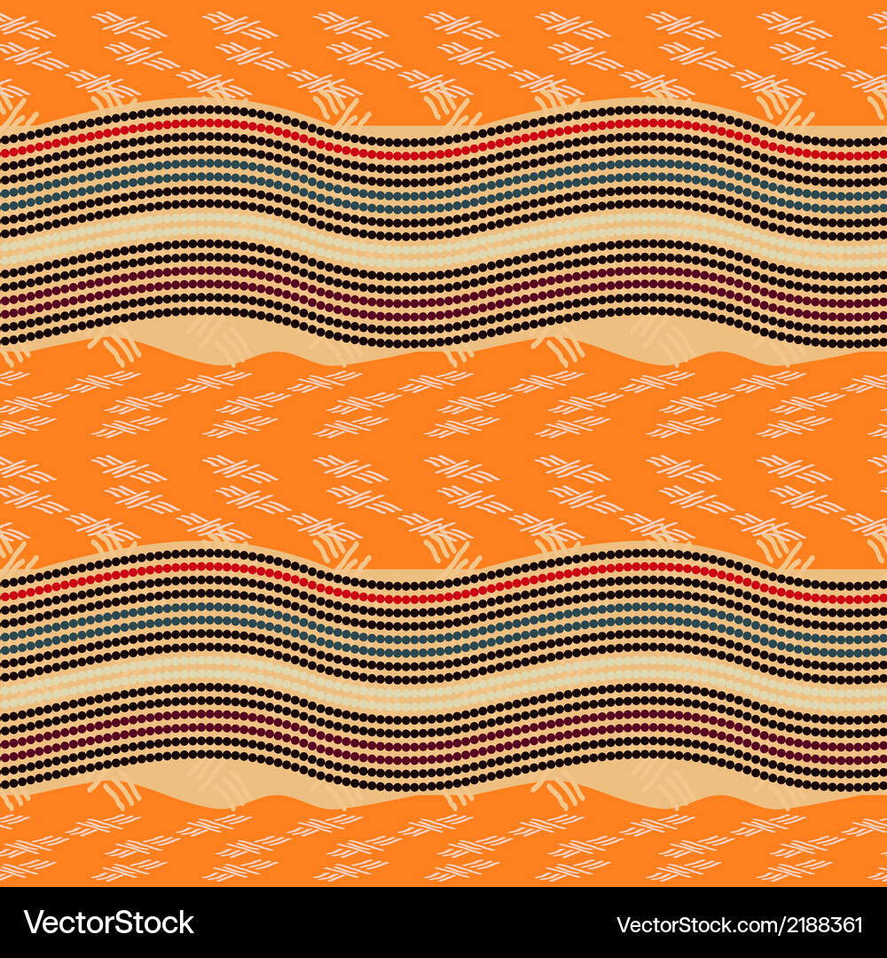 Seamless pattern with circles Vector Image