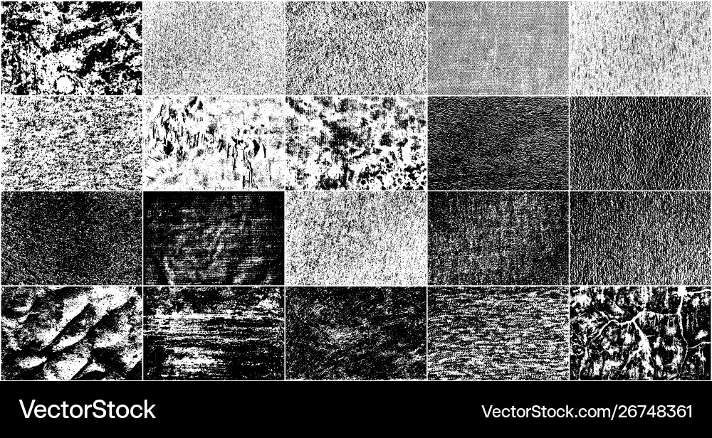 Set grunge design elements Set grunge design elements vector image