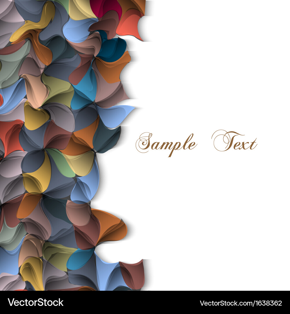 Dynamic Abstract Background vector image
