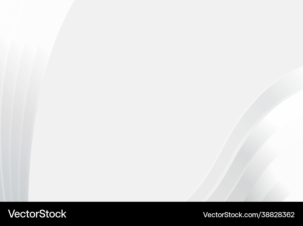 Silver frame simple abstract background Vector Image