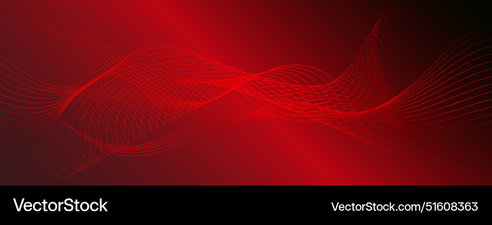 Shapes created with lines in the space Vector Image