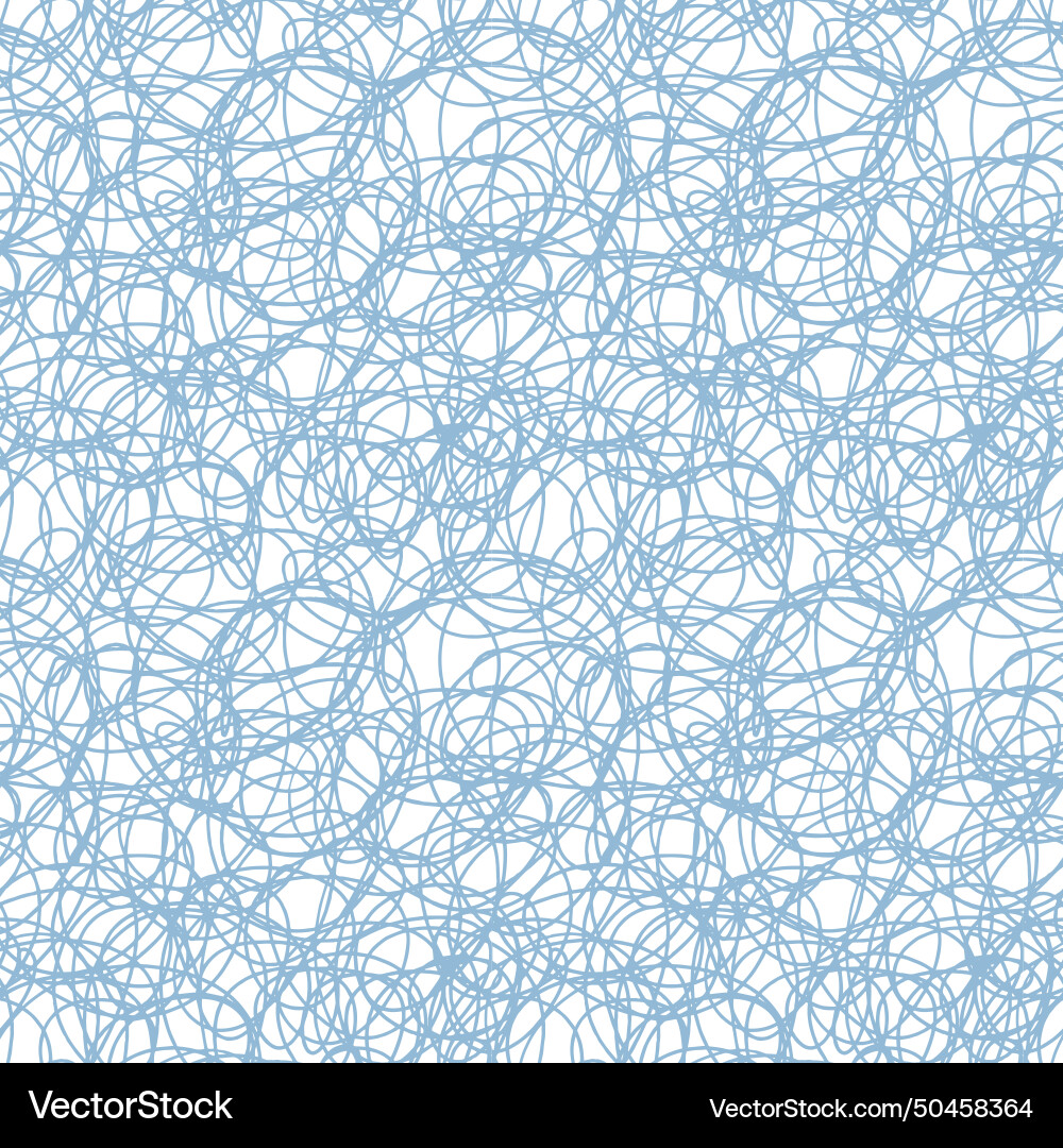 Abstract scribble chaos doodle seamless pattern Abstract scribble chaos doodle seamless pattern vector image