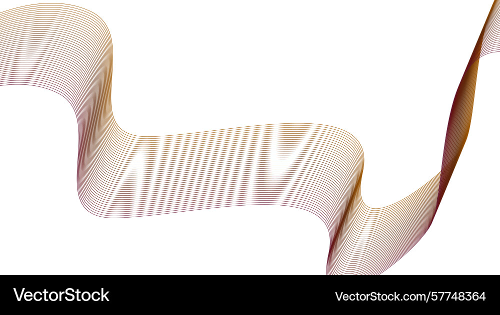 Blend wave brown gradient abstract design Blend wave brown gradient abstract design Vector Image