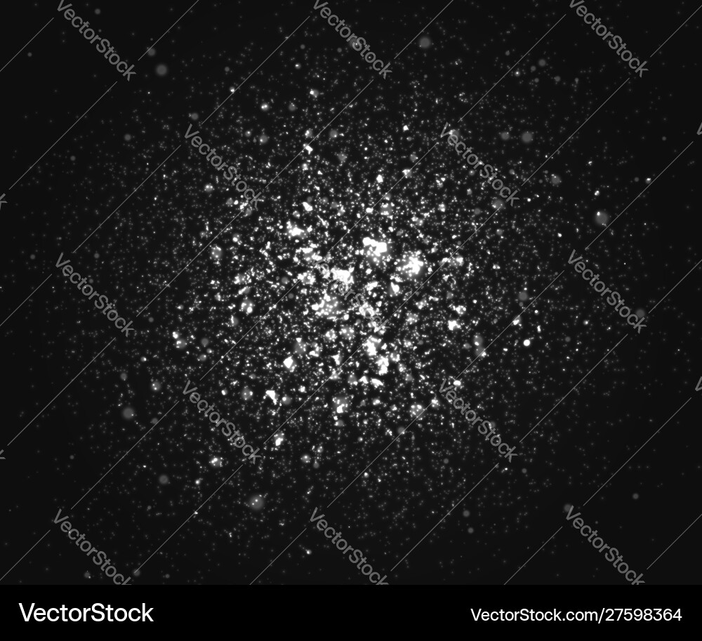 Bokeh Light Burst Abstract Vector Image