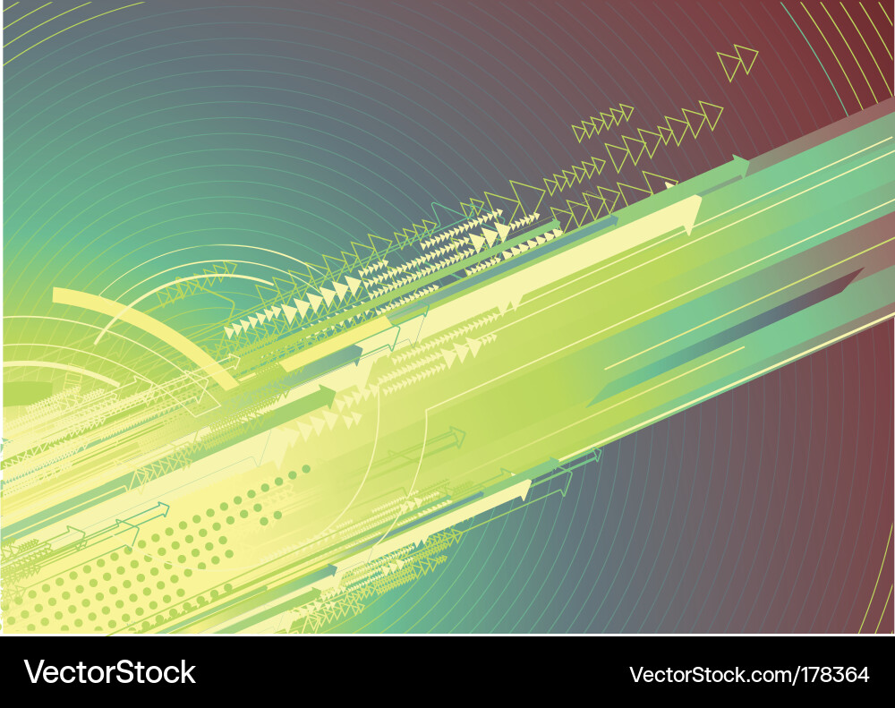 Dynamic Tech Pattern vector image