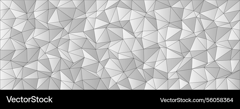 Geometric abstract pattern with triangles vector image