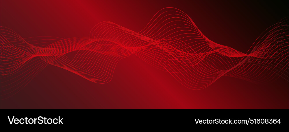 Shapes created with lines in the space Vector Image
