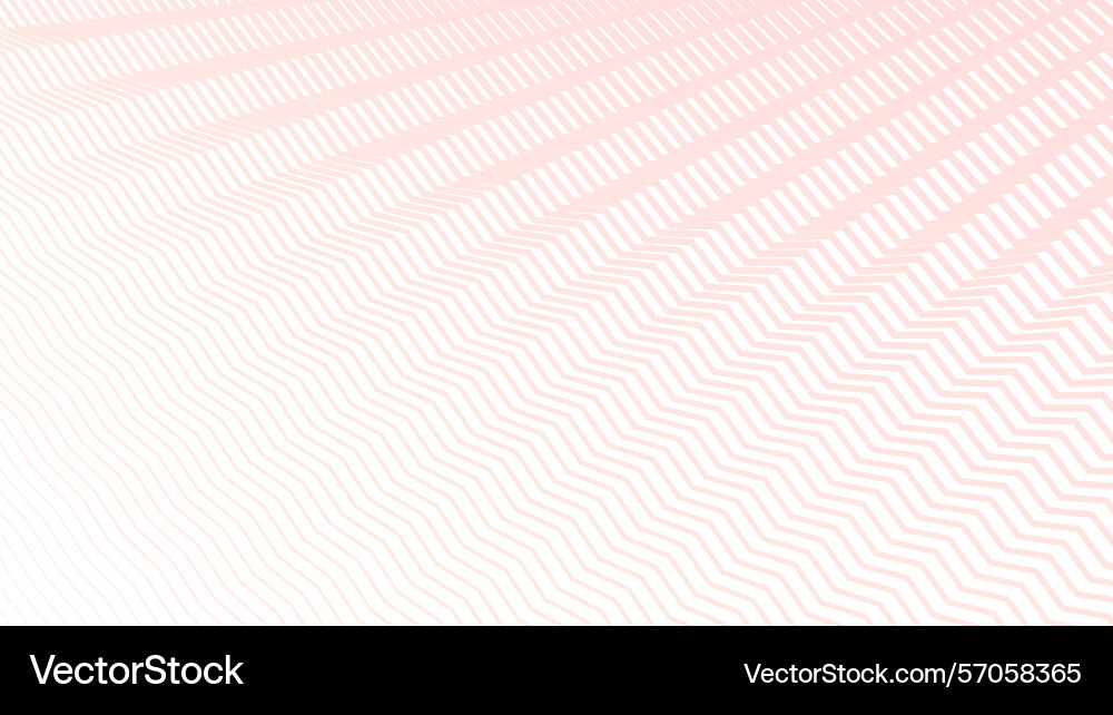 Peach zigzag gradient abstract background Vector Image