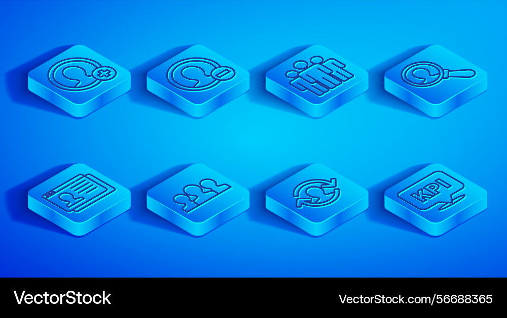 Set line create account screen users group human Set line create account screen users group human vector image