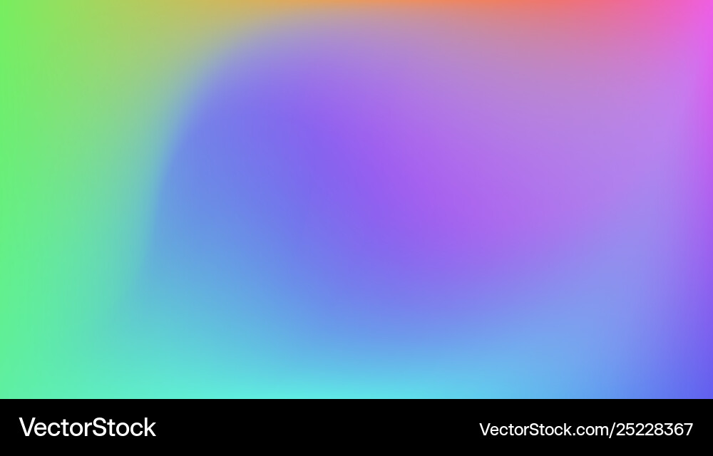 Abstract Colorful Gradient Background vector image