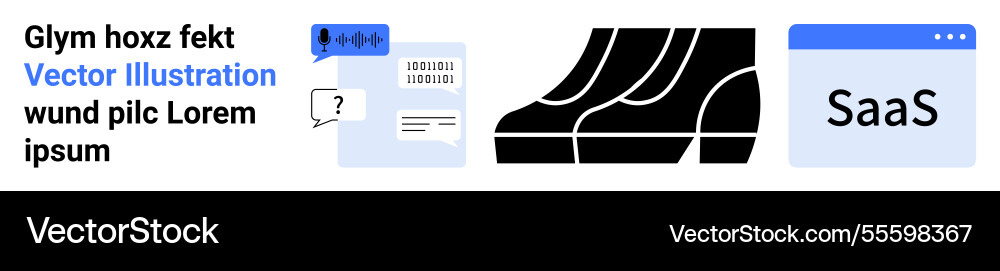 Digital tools analytics saas interface Vector Image