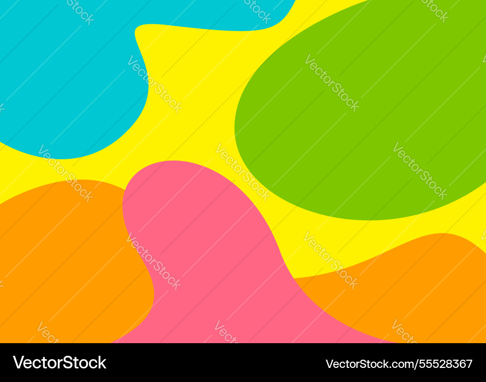 Pastel soft multicolour for background blob free Pastel soft multicolour for background blob free vector image
