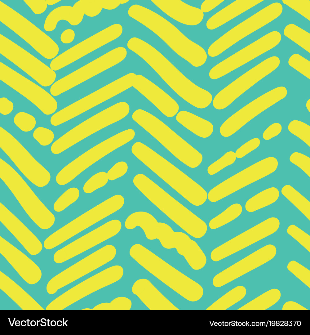 Herringbone textured seamless pattern with random vector image