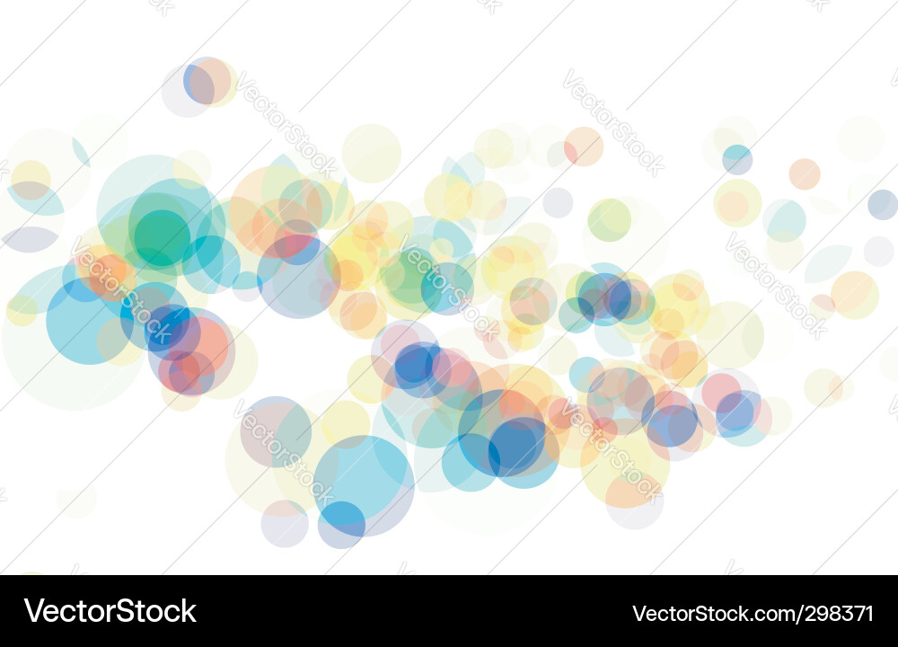 Abstract lights bokeh effects Royalty Free Vector Image