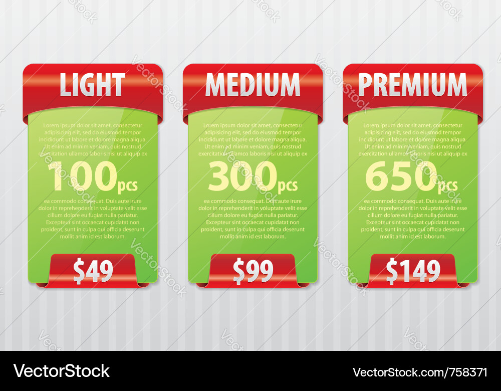 Collection web elements Vector Image