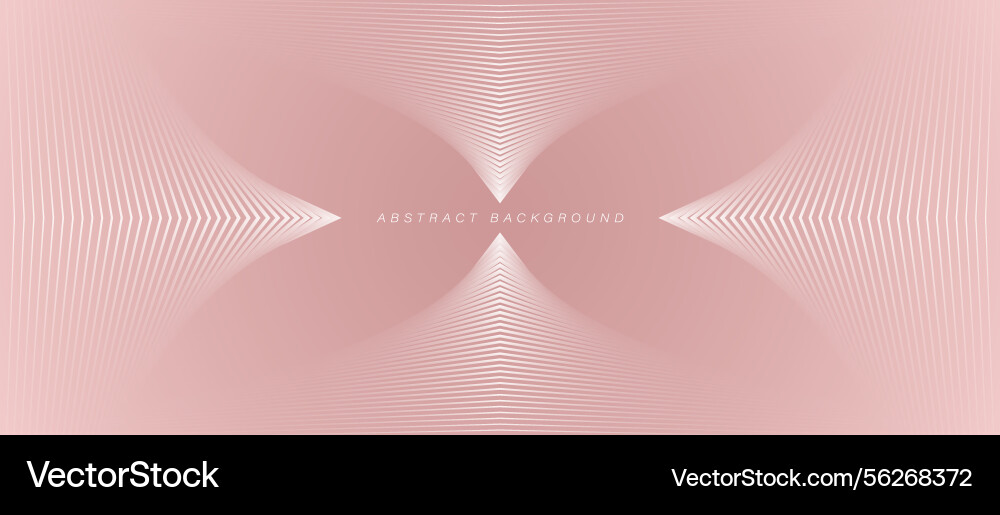 Abstract lines background white line art design Vector Image