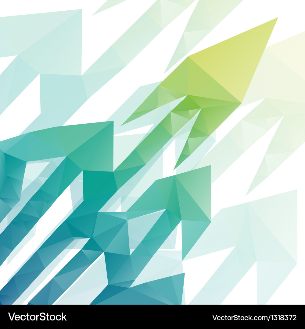 Arrows abstract background Royalty Free Vector Image