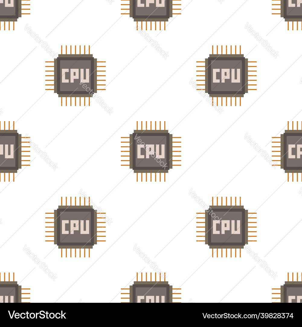 Cpu pattern seamless Cpu pattern seamless vector image