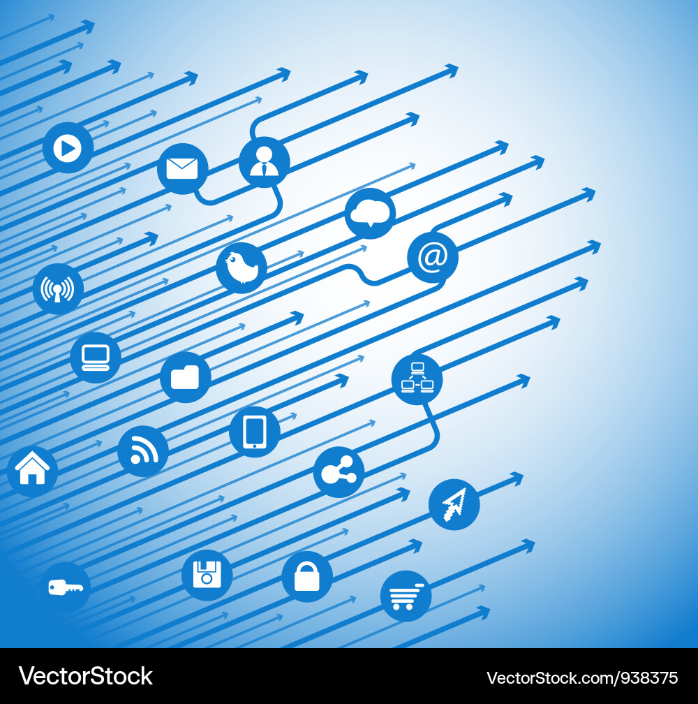 Apps icons Vector Image