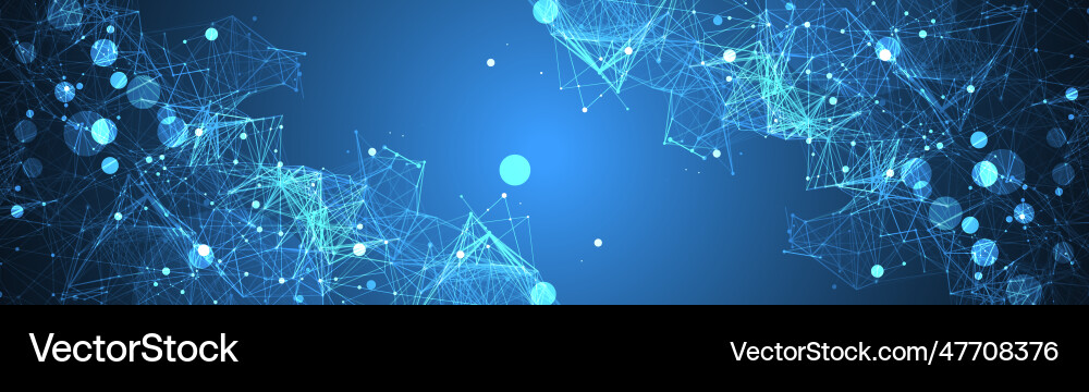 Abstract polygonal background with connecting Abstract polygonal background with connecting vector image