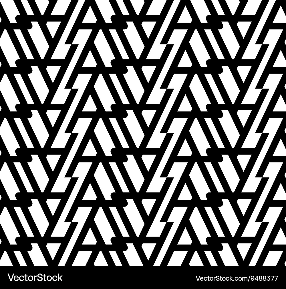 Moroccan Abstract Seamless Pattern Vector Image
